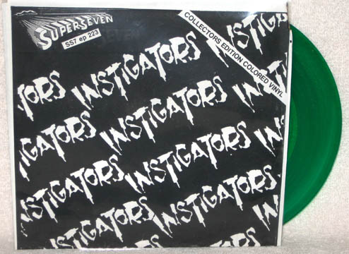 INSTIGATORS "Invasion" 7" (Mystic) Green Vinyl